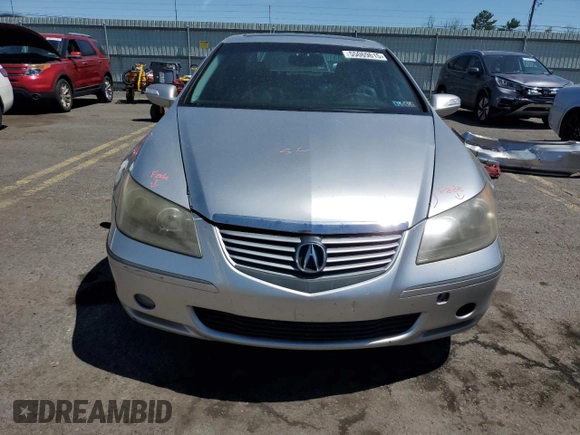 2006 Acura RL z VIN JH4KB16556C008497, wystawiony jako Copart lot #55069615 z przebiegiem 204 350 mil mil oraz Szkoda całkowita • Salvage title. Historia ofert i sprzedaży dostępna na DreamBid. Obrazek 5.