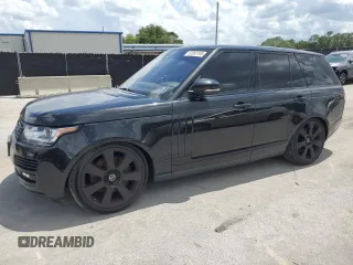 2016 Land Rover Range Rover Supercharged с VIN SALGS2EF0GA300037, выставлен на аукционе Copart как лот 62883195 с пробегом 141 473 миль миль и Чистый • Clean title. История ставок и продаж доступна на DreamBid. Изображение 1.