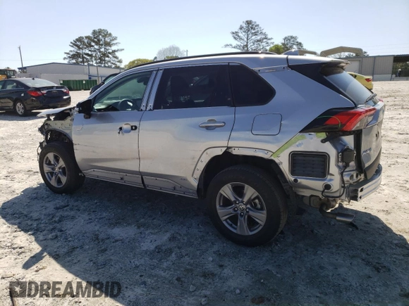 2022 Toyota RAV4 Hybrid XLE z VIN 4T3RWRFV0NU080741, wystawiony jako Copart lot #51839295 z przebiegiem 46 207 mil mil oraz Szkoda całkowita • Salvage title. Historia ofert i sprzedaży dostępna na DreamBid. Obrazek 2.