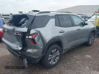 2025 Chevrolet Equinox FWD LT with VIN 3GNAXHEG4SL167463, listed as a IAAI auction lot 42494601 with 16,543 mi miles and . Bid and sale history available at DreamBid. Image 4.