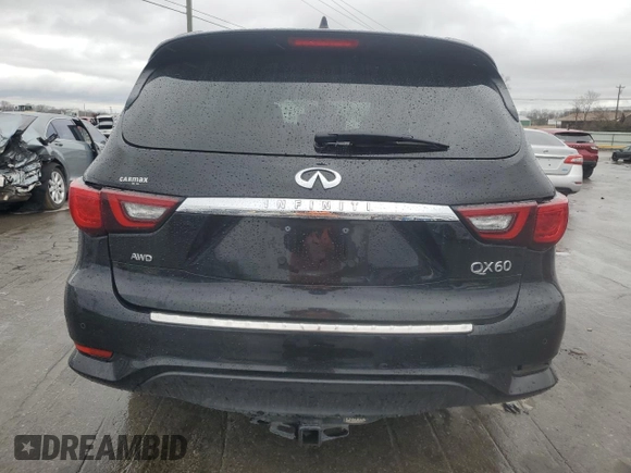 2019 Infiniti QX60 Luxe с VIN 5N1DL0MM3KC549128, выставлен на аукционе Copart как лот 46124105 с пробегом 93 715 миль миль и Списание • Salvage title. История ставок и продаж доступна на DreamBid. Изображение 6.