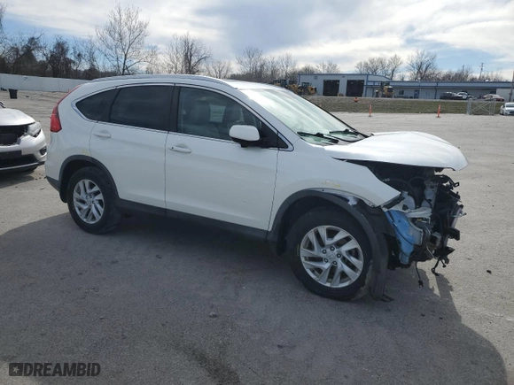 2016 Honda CR-V EX-L with VIN 5J6RM4H71GL052339, listed as a Copart auction lot 50349085 with 102,506 mi miles and Salvage Title. Bid and sale history available at carsss.com. Image 4.