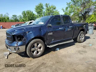 2018 Ram 1500 Big Horn with VIN 1C6RR7GG0JS247704, listed as a Copart auction lot 55437255 with 73,516 mi miles and Salvage title. Bid and sale history available at DreamBid. Image 1.