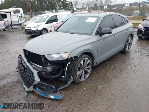 2022 Audi SQ5 Sportback Premium Plus z VIN WA124AFY0N2035403, wystawiony jako IAAI lot #41630485 z przebiegiem 31 342 mil mil oraz . Historia ofert i sprzedaży dostępna na DreamBid. Obrazek 17.