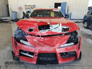 2023 Toyota Supra 3.0 with VIN WZ1DB0G05PW059555, listed as a Copart auction lot 58417825 with 20,026 mi miles and Salvage title. Bid and sale history available at DreamBid. Image 5.