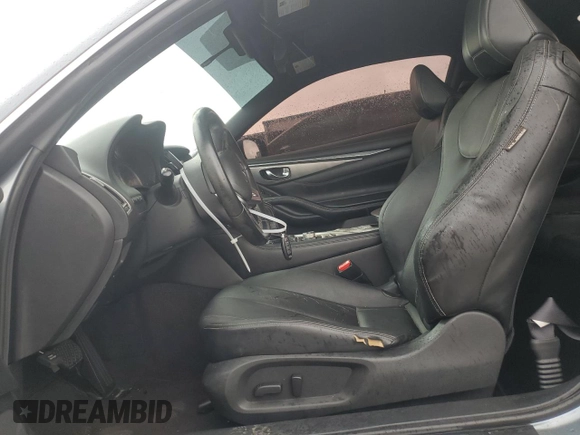 2017 Infiniti Q60 2.0t with VIN JN1CV7EL9HM320239, listed as a Copart auction lot 55183745 with 110,525 mi miles and Clean Title. Bid and sale history available at DreamBid. Image 7.