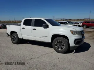 2021 Chevrolet Colorado 2WD Z71 with VIN 1GCGSDEN7M1201219, listed as a Copart auction lot 61310215 with 184,819 mi miles and Salvage title. Bid and sale history available at DreamBid. Image 4.