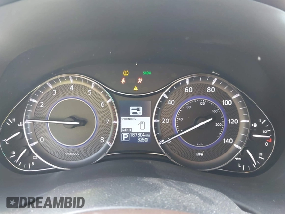 2016 Infiniti QX80 with VIN JN8AZ2NE9G9125213, listed as a IAAI auction lot 42397559 with 187,304 mi miles and . Bid and sale history available at DreamBid. Image 7.