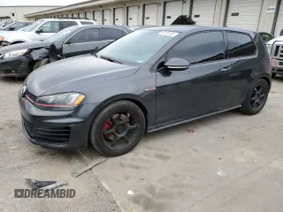 2015 Volkswagen Golf GTI S with VIN 3VWTT7AU2FM030540, listed as a Copart auction lot 83183494 with 81,629 mi miles and Salvage Title. Bid and sale history available at carsss.com. Image 1.
