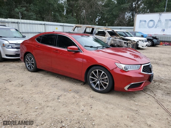2020 Acura TLX with VIN 19UUB2F37LA003762, listed as a Copart auction lot 79955024 with 56,434 mi miles and Non Repairable. Bid and sale history available at carsss.com. Image 4.
