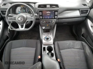 2020 Nissan LEAF with VIN 1N4BZ1BP6LC311665, listed as a Copart auction lot 79530784 with 15,170 mi miles and Salvage title. Bid and sale history available at DreamBid. Image 8.
