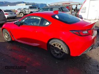 2023 Toyota GR86 Premium with VIN JF1ZNBF15P8757823, listed as a IAAI auction lot 41129408 with 17,830 mi miles. Bid and sale history available at carsss.com. Image 3.