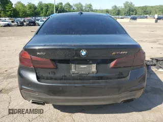 2017 BMW 5 Series 540i xDrive with VIN WBAJE7C32HG890361, listed as a Copart auction lot 62092985 with Not provided miles and Salvage title. Bid and sale history available at DreamBid. Image 6.