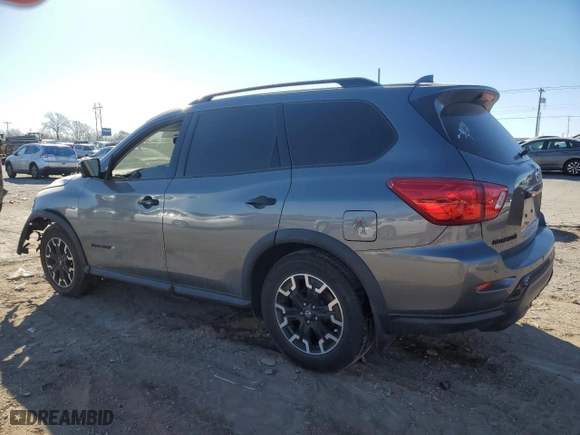 2020 Nissan Pathfinder SL with VIN 5N1DR2CM3LC647573, listed as a Copart auction lot 46622045 with 61,740 mi miles and Salvage Title. Bid and sale history available at carsss.com. Image 2.