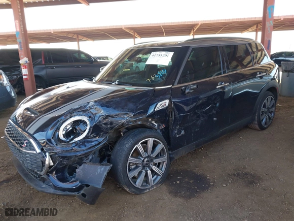 2023 MINI Clubman Cooper S with VIN WMWXJ1C07P2T62531, listed as a IAAI auction lot 41751201 with 27,343 mi miles. Bid and sale history available at carsss.com. Image 17.