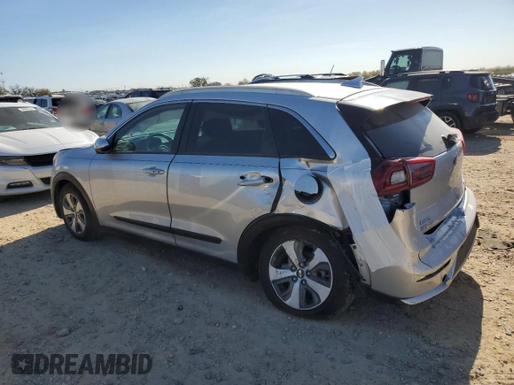 2017 Kia Niro FE with VIN KNDCB3LC3H5073697, listed as a Copart auction lot 83549084 with 133,696 mi miles and Salvage Title. Bid and sale history available at carsss.com. Image 2.