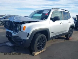 2018 Jeep Renegade Sport with VIN ZACCJBAB4JPH47649, listed as a IAAI auction lot 41615500 with 91,695 mi miles. Bid and sale history available at carsss.com. Image 17.