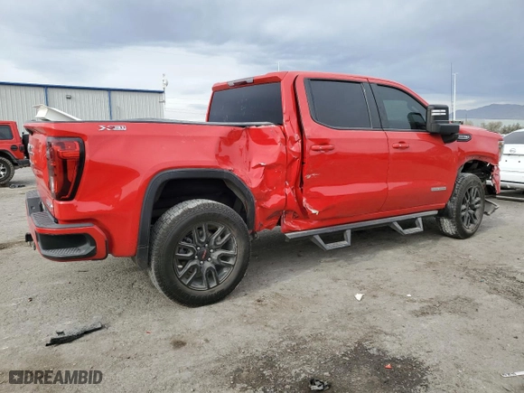 2021 GMC Sierra 1500 Elevation with VIN 3GTU9CED9MG213681, listed as a Copart auction lot 86218084 with 66,678 mi miles and Salvage Title. Bid and sale history available at carsss.com. Image 3.