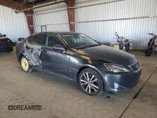 2006 Lexus IS 350 with VIN JTHBE262765004555, listed as a Copart auction lot 61045115 with 170,815 mi miles and Salvage title. Bid and sale history available at DreamBid. Image 4.