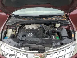 2006 Nissan Murano SL with VIN JN8AZ08W96W540119, listed as a Copart auction lot 51924195 with 149,414 mi miles and Clean Title. Bid and sale history available at carsss.com. Image 12.