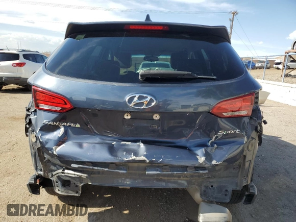 2017 Hyundai Santa Fe 2.4L with VIN 5NMZU3LB5HH012795, listed as a Copart auction lot 58503135 with 85,531 mi miles and Salvage title. Bid and sale history available at DreamBid. Image 6.
