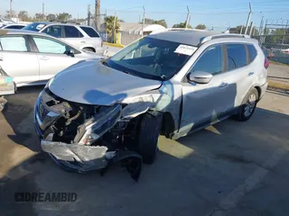2019 Nissan Rogue SV with VIN JN8AT2MT9KW263622, listed as a IAAI auction lot 42021454 with 60,825 mi miles. Bid and sale history available at carsss.com. Image 2.