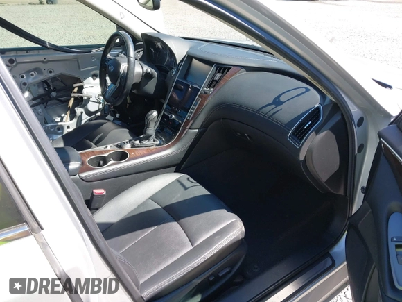 2018 Infiniti Q50 3.0t Luxe with VIN JN1EV7AR1JM443400, listed as a IAAI auction lot 42174726 with 74,677 mi miles. Bid and sale history available at carsss.com. Image 5.
