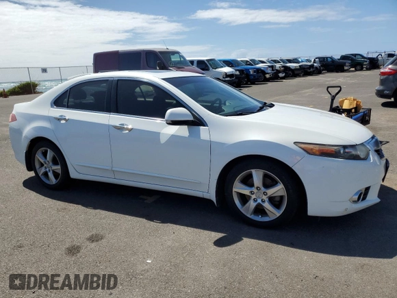 2013 Acura TSX Technology with VIN JH4CU2F64DC010087, listed as a Copart auction lot 46375005 with 70,531 mi miles and Salvage title. Bid and sale history available at DreamBid. Image 4.
