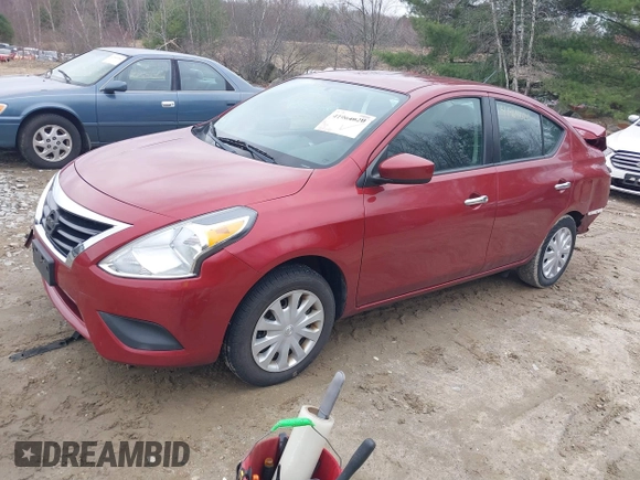 2019 Nissan Versa SV with VIN 3N1CN7AP9KL878327, listed as a IAAI auction lot 41964620 with 91,966 mi miles and . Bid and sale history available at DreamBid. Image 2.