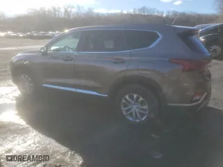 2020 Hyundai Santa Fe SE with VIN 5NMS2CAD7LH232847, listed as a Copart auction lot 48180995 with 38,070 mi miles and Salvage Title. Bid and sale history available at carsss.com. Image 2.