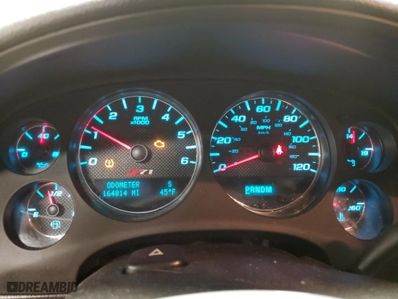 2010 GMC Sierra 1500 SLT with VIN 3GTRKWE38AG197987, listed as a Copart auction lot 47400785 with 164,814 mi miles and Salvage Title. Bid and sale history available at carsss.com. Image 9.