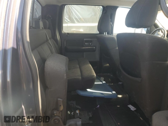 2005 Ford F-150 XLT with VIN 1FTPW14525KE57297, listed as a Copart auction lot 58652035 with Not provided miles and Salvage title. Bid and sale history available at DreamBid. Image 10.
