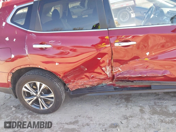 2019 Nissan Rogue SL with VIN 5N1AT2MV2KC720510, listed as a IAAI auction lot 41650468 with 48,905 mi miles. Bid and sale history available at carsss.com. Image 6.