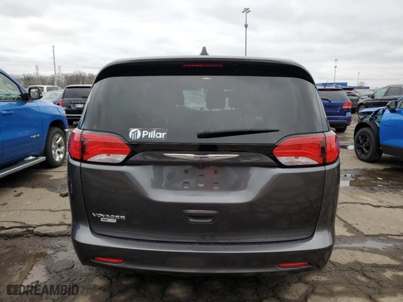 2020 Chrysler Voyager L with VIN 2C4RC1AG4LR132608, listed as a Copart auction lot 80821964 with 63,305 mi miles and Salvage Title. Bid and sale history available at carsss.com. Image 6.