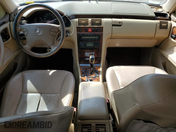 2001 Mercedes-Benz E-Class AWD with VIN WDBJF82JX1X044358, listed as a Copart auction lot 51280545 with 189,188 mi miles and Salvage Title. Bid and sale history available at carsss.com. Image 8.