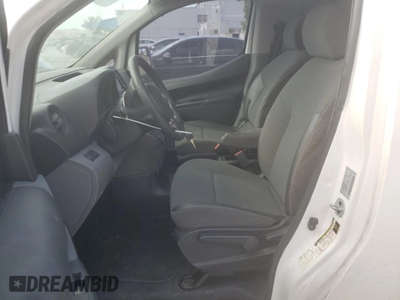 2015 Nissan NV200 SV with VIN 3N6CM0KN2FK707559, listed as a Copart auction lot 56383805 with 147,827 mi miles and Salvage title. Bid and sale history available at DreamBid. Image 7.