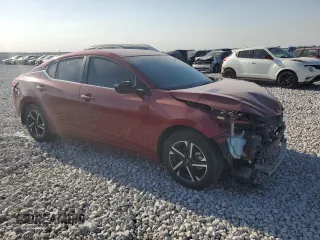 2024 Nissan Sentra SV with VIN 3N1AB8CV4RY323025, listed as a Copart auction lot 50969975 with 12,049 mi miles and Salvage Title. Bid and sale history available at DreamBid. Image 4.