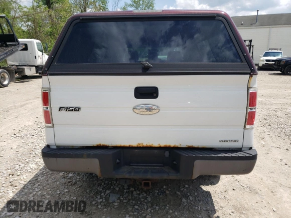 2012 Ford F-150 XL with VIN 1FTMF1CM7CKD81682, listed as a Copart auction lot 57115185 with 166,169 mi miles and Clean title. Bid and sale history available at DreamBid. Image 6.