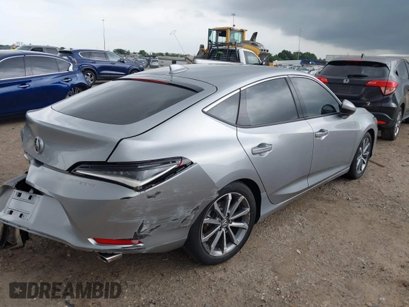 2025 Acura Integra with VIN 19UDE4H22SA005182, listed as a IAAI auction lot 42420615 with 4,924 mi miles and . Bid and sale history available at DreamBid. Image 4.