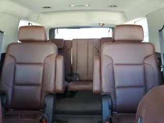 2015 Chevrolet Tahoe LTZ with VIN 1GNSCCKC5FR600193, listed as a Copart auction lot 44858305 with 136,259 mi miles and Salvage Title. Bid and sale history available at carsss.com. Image 10.
