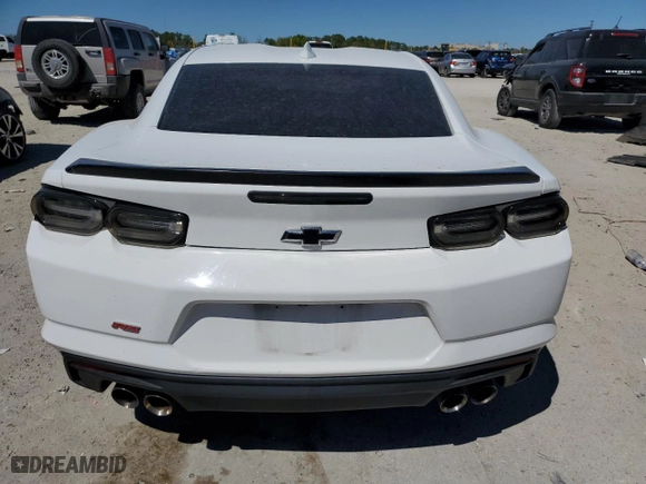 2021 Chevrolet Camaro LT1 with VIN 1G1FF1R73M0106245, listed as a Copart auction lot 50085575 with 82,454 mi miles and Salvage Title. Bid and sale history available at carsss.com. Image 6.