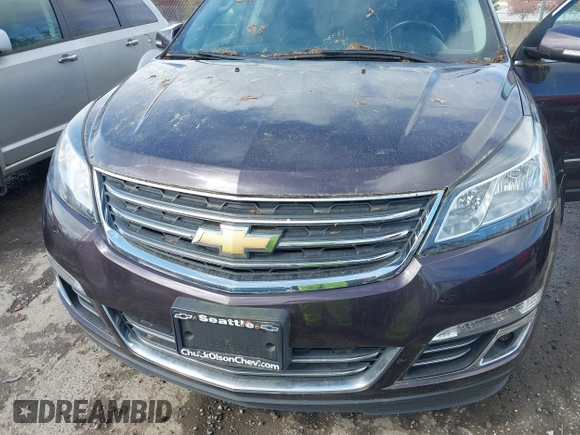 2016 Chevrolet Traverse LTZ with VIN 1GNKVJKDXGJ110887, listed as a IAAI auction lot 41981177 with 119,592 mi miles and . Bid and sale history available at DreamBid. Image 6.