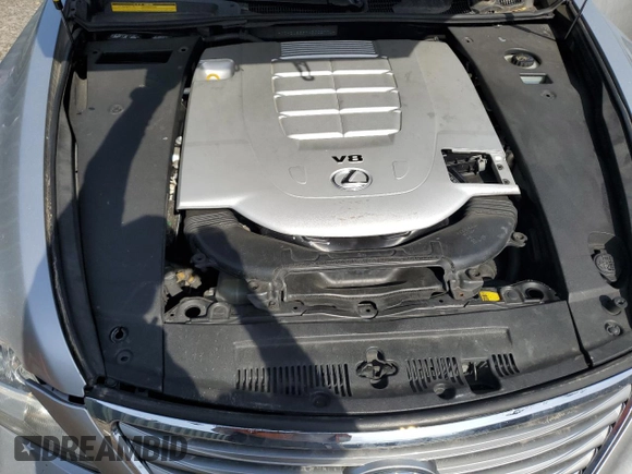 2010 Lexus LS 460 L with VIN JTHDL5EF7A5002771, listed as a Copart auction lot 54668205 with 221,878 mi miles and Salvage title. Bid and sale history available at DreamBid. Image 11.