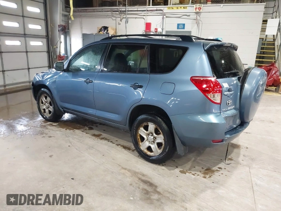 2007 Toyota RAV4 with VIN JTMZK33V575012894, listed as a IAAI auction lot 42001156 with 0 mi miles. Bid and sale history available at carsss.com. Image 3.
