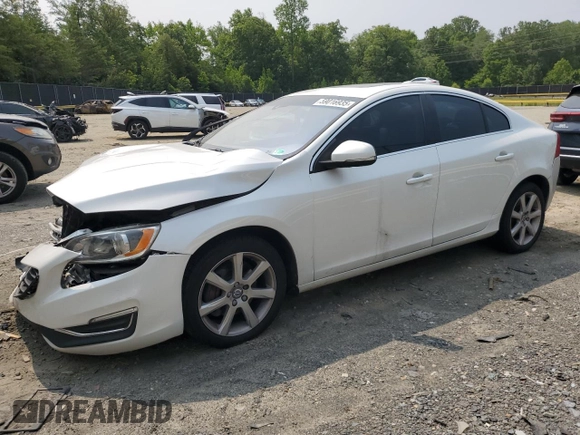 2016 Volvo S60 T5 Premier с VIN YV1612TK1G2390695, выставлен на аукционе Copart как лот 59016935 с пробегом 158 368 миль миль и Списание • Salvage title. История ставок и продаж доступна на DreamBid. Изображение 1.