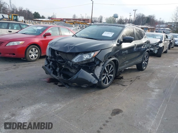 2017 Nissan Rogue Sport SL with VIN JN1BJ1CR1HW131942, listed as a IAAI auction lot 41784228 with 70,660 mi miles. Bid and sale history available at carsss.com. Image 2.