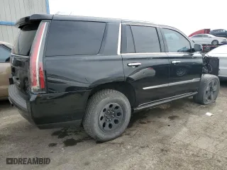 2015 Cadillac Escalade Premium with VIN 1GYS4CKJXFR187329, listed as a Copart auction lot 42336825 with 0 mi miles and Salvage Title. Bid and sale history available at carsss.com. Image 3.
