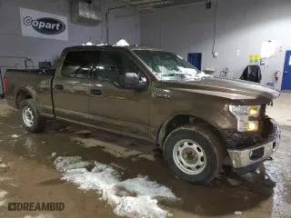 2016 Ford F-150 XLT with VIN 1FTFW1EF1GFD44584, listed as a Copart auction lot 50331585 with 170,234 mi miles and Salvage Title. Bid and sale history available at carsss.com. Image 4.