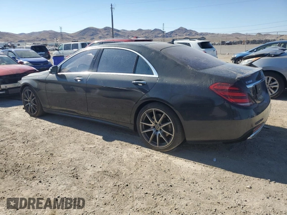 2020 Mercedes-Benz S S 560 with VIN WDDUG8GB4LA513291, listed as a Copart auction lot 61522844 with 40,646 mi miles and Salvage Title. Bid and sale history available at carsss.com. Image 2.