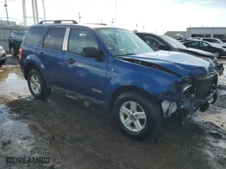 2008 Ford Escape Hybrid with VIN 1FMCU59H08KA25676, listed as a Copart auction lot 46440955 with 91,537 mi miles and Salvage Title. Bid and sale history available at carsss.com. Image 4.